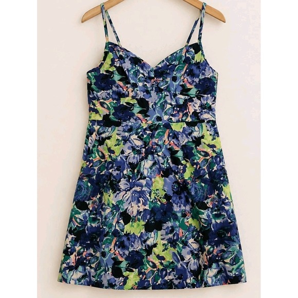 BB Dakota Dresses & Skirts - Jack by BB Dakota Floral Dress Medium 100% Cotton Pockets Fit & Flare Sundress